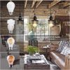 Industrial Black Pendant Light Metal Cage Pendant Lights Dining Room Hanging Lighting for Kitchen Island Living Room Bedroom Entryway Barn Farmhouse,S