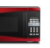 0.9 Cu. ft. 900W Red Microwave oven