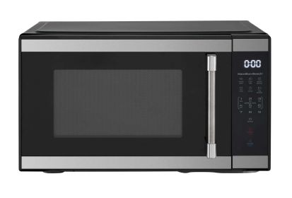 1.1 cu. ft. Countertop Microwave Oven, 1000 Watts, Silver (actual_color: black)