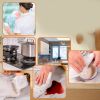 Anti-grease Wiping Rags Kitchen Soft Super Absorbent Bamboo Microfiber Cleaning Cloth Home Washing Dish Kitchen Cleaning Towel