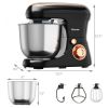 5.3 Qt Stand Kitchen Food Mixer 6 Speed with Dough Hook Beater